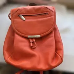 MARC BY MARC JACOBS レザー ショルダーバッグ オレンジ* - メルカリ
