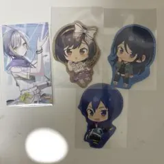 プロセカ CDトレカ ステッカー 日野森志歩 東雲絵名 星乃一歌 KAITO