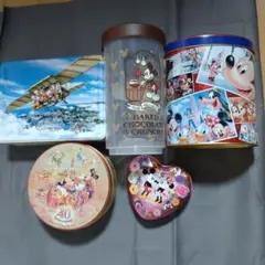 貴重　ディズニーランド　シー　限定缶　空缶　ソアリン　40th　ハート　ミッキー