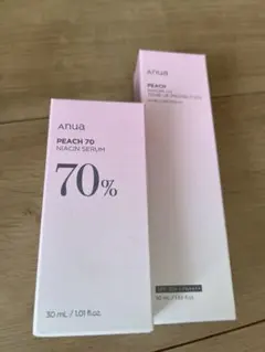 アヌア ピーチ 美容液 & 日焼け止めセット