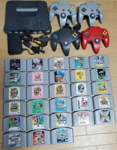 Nintendo 64 本体 ソフト攻略本まとめセット 取扱説明書も多数あり 