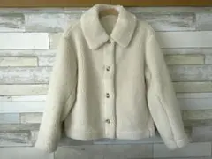UNIQLO アイボリー フリースジャケット L