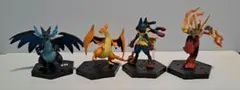 モンコレ４体セット メガリザードンY メガリザードンXメガルカリオメガバシャーモ