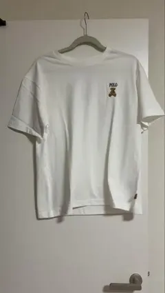 POLO ポロ ベア 刺繍 Tシャツ ホワイト 大きめのサムネイル