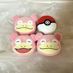 ポケットモンスター 顔型ミニポーチ ヤドン モンスターボール 4点 新品