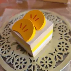 プチケーキ　オレンジスライス
