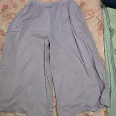 ライトパープル ガウチョパンツ Fサイズ