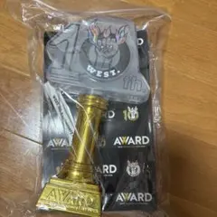 10th WEST. AWARD トロフィー