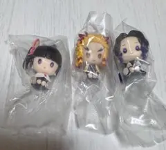 鬼滅の刃 ぺたっとねじまきますこっと vol.2 しのぶ カナヲ 煉獄 3点