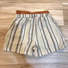 &mignon ストライプ ショートパンツ 80