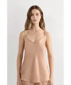 Intimissimi シルクサテン Vネック キャミソール トップ Sサイズのサムネイル