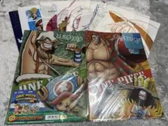 ONE PIECE クリアファイル 9枚＋ステッカー２枚セット
