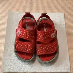 ミキハウス ホットビ ドットサンダル
