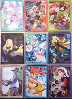 ポケモンカード デッキシールド キャラクタースリーブ 9種類 バラ売り33