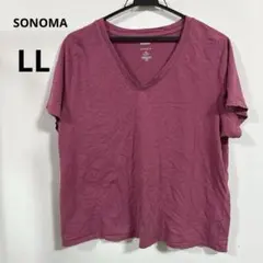 【XL】SONOMA Vネック Tシャツ The Everyday Tee