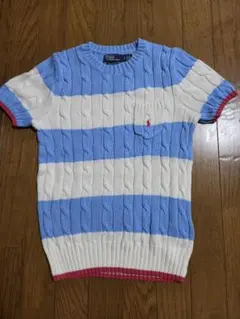 Polo by Ralph Lauren 半袖 ケーブルニット Sのサムネイル