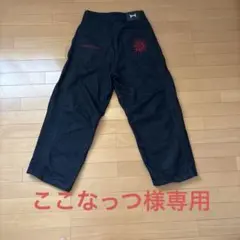 NOREMID デニムパンツ ブラック 刺繍 - メルカリ