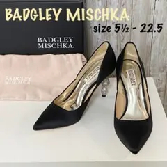 BADGLEY MISCHKA パンプス ハイヒール ビジュー DIANA