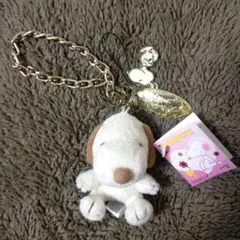 レア■スヌーピー ぬいぐるみストラップ PEANUTS タグ付き