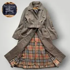 美品✨バーバリー ロンドン　ライナー付き　トレンチコート 玉虫 希少 美品 Burberrys バーバリー ライナー付き トレンチコート 玉虫色