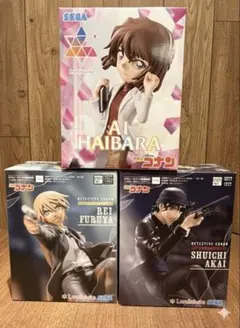 【即日発送！】降谷零x2, 灰原哀x1, 赤井秀一x1 名探偵コナン フィギュア