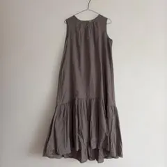 UNIQLO ノースリーブ フレアワンピース Mサイズ　新品