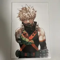 僕のヒーローアカデミア ヒロアカ 42巻限定ポストカード爆豪勝己