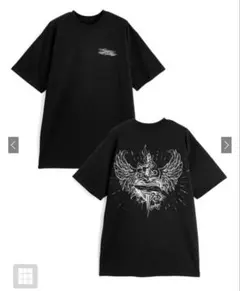 グラフィックプリントTシャツ［ru1582］ブラック