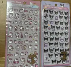 正規品】ボンボンドロップシールミニ ハローキティ ピンク サンリオ　クロミ