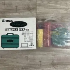 ［新品］SHINWAホリデイランド レジャーセット 5人用 アウトドア食器セット