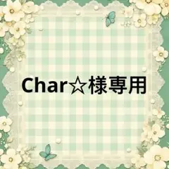 Char☆ 様　專用