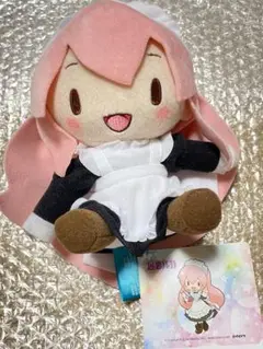 初音ミクシリーズ　ふわぷちミニぬいぐるみ メイドver 巡音ルカ