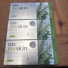 on my skin 3箱　ハーブピーリングパック