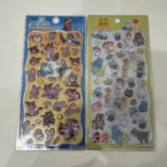 ズートピア・トイ・ストーリー プチドロップステッカー