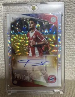 2025-26 Topps アレクサンダル・パヴロヴィッチ　サイン　バイエルンのサムネイル