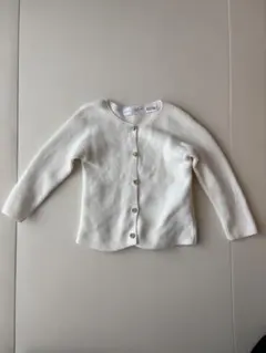 ZARA BABY コットンカーディガン ホワイト 80cm