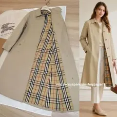 貴重 ビンテージ BURBERRY ステンカラーコート バーバリー 襟チェック
