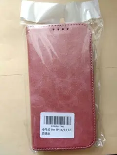 手帳型 iPhoneケース ピンク