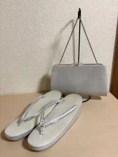 和装 レディース 草履＆バッグセット 【訳あり】