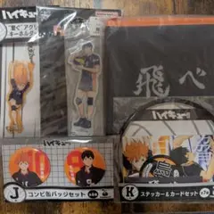 ハイキュー!! 日向翔陽＆影山飛雄 グッズセット