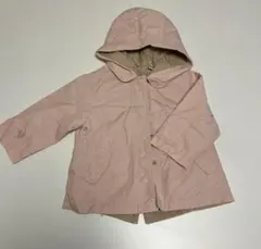 ZARAベビー　ピンク フード付きジャケット