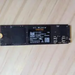 WD BLACK SN770 1TB M.2 SSD 健康状態100％ - メルカリ