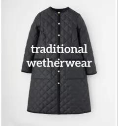 【美品】traditional wetherwearキルティングジャケット 36
