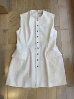 試着のみ　CLANE constructive ロングトップス　サイズ2のサムネイル