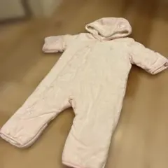 ラルフローレン フード付きロンパース ピンク 70