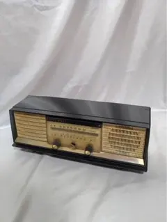 希少 稼働受信品 ナショナル 真空管ラジオ AM390 - メルカリ