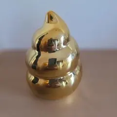 ゴールドカラー ウンチ型 貯金箱 インテリア 置物