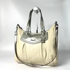 美品 COACH アシュレイ 2WAY ハンドバッグ ショルダーF20104