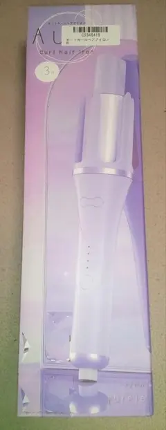 ☆オートカールヘアアイロン　パープル☆