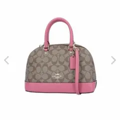 【美品】COACH ハンドバッグ ピンク